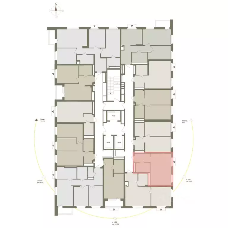 1-к кв. Башкортостан, Уфа Родина Парк жилой комплекс (33.8 м) - Фото 1