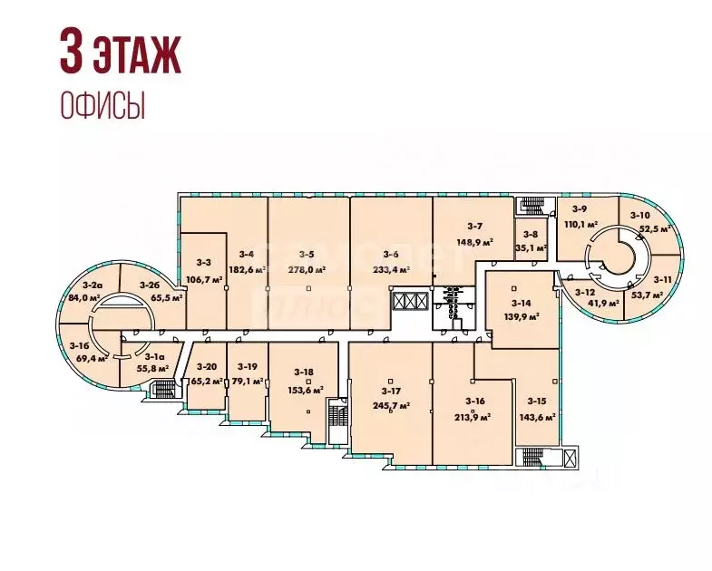 Офис в Москва 2-й Павелецкий проезд, 5С1 (54 м) - Фото 2