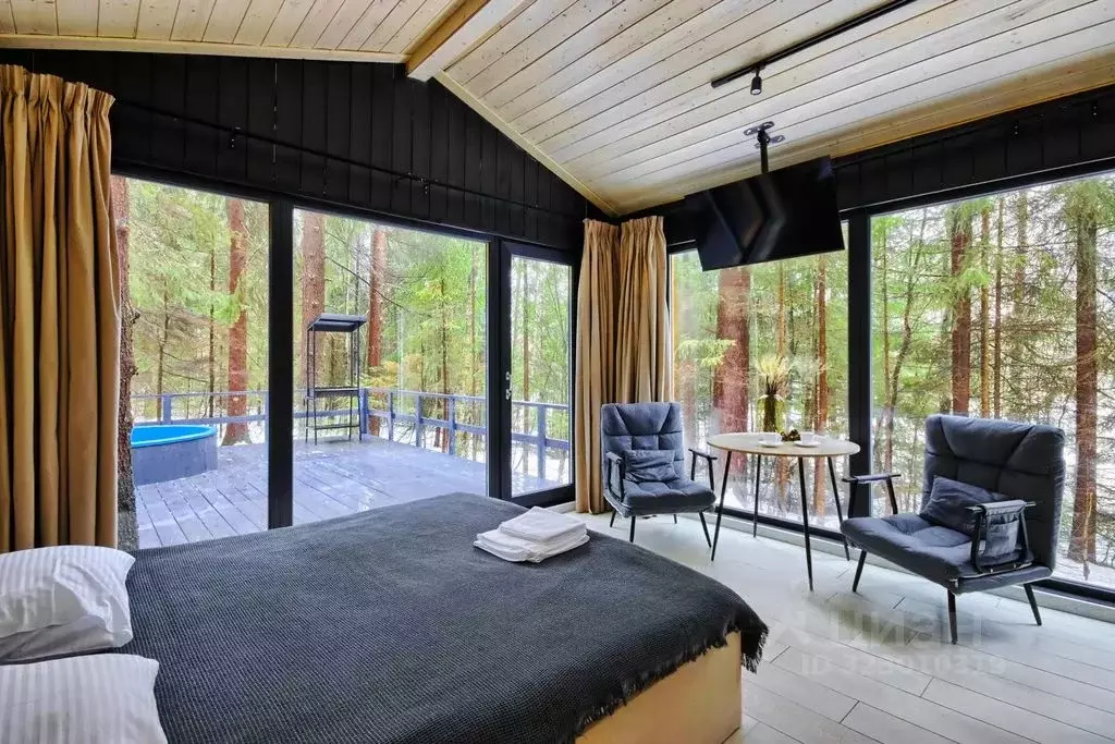 Дом в Ленинградская область, Выборгский район, Приморское городское ... - Фото 1