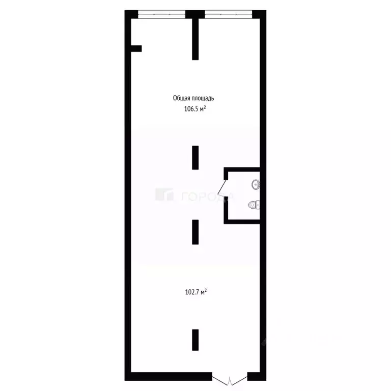 Офис в Новосибирская область, Обь Геодезическая ул., 29 (107 м) - Фото 2