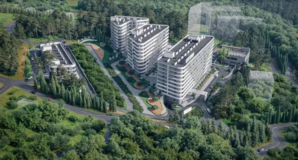 1-к кв. Крым, Ялта муниципальный округ, Виноградное пгт Космос Стей ... - Фото 1