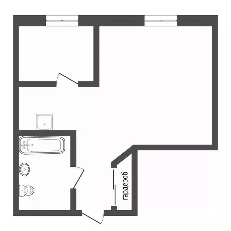 Студия Красноярский край, Красноярск ул. Шахтеров, 66 (39.5 м) - Фото 2