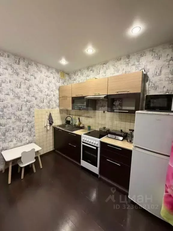 1-к кв. Новосибирская область, Новосибирск ул. Плахотного, 76 (32.7 м) - Фото 2