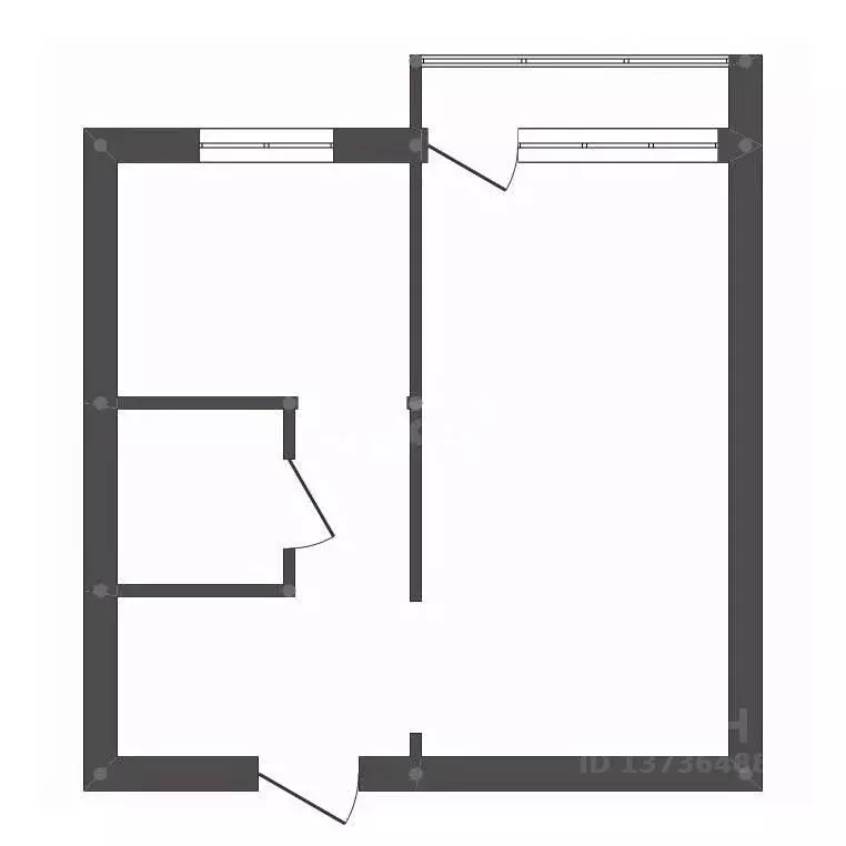 1-к кв. Амурская область, Белогорск ул. 50 лет Комсомола, 119А/2 (35.8 ... - Фото 2