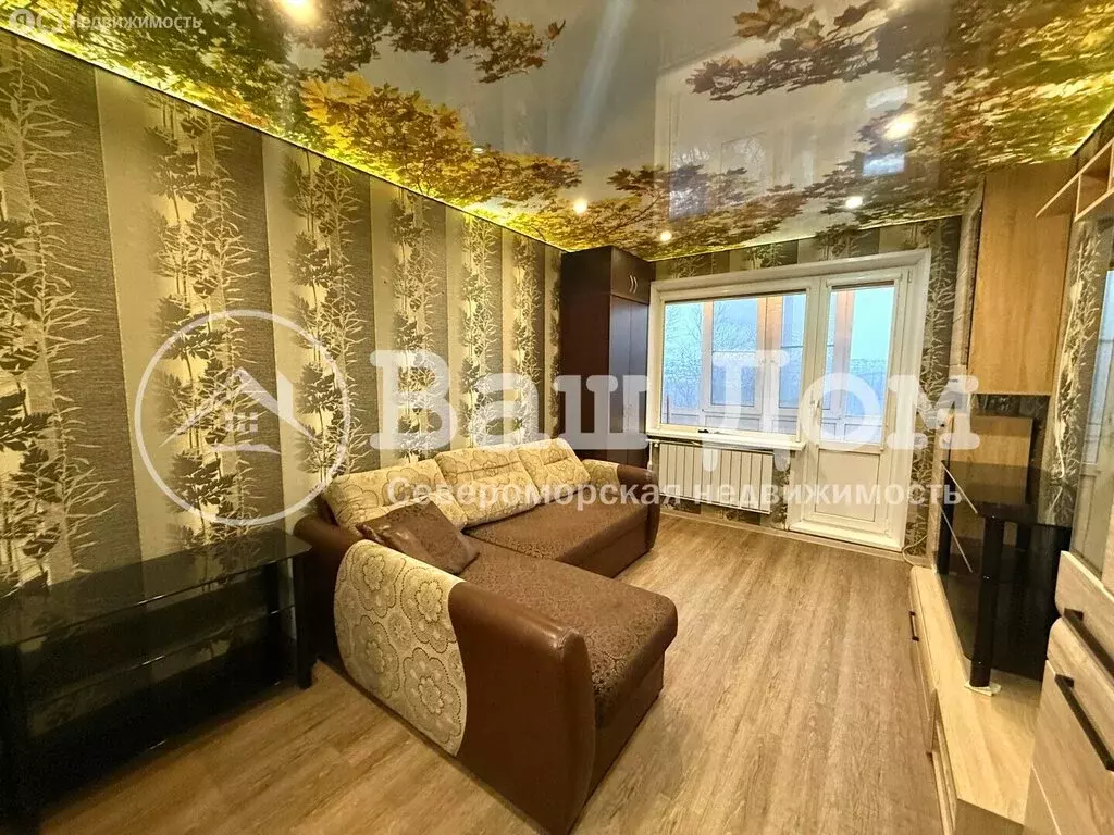 1-комнатная квартира: Североморск, улица Гаджиева, 7 (29.6 м) - Фото 2