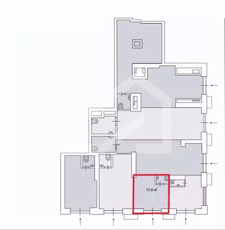 Помещение свободного назначения в Москва Дмитровское ш., вл89 (11 м) - Фото 2