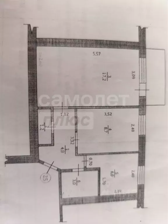 2-к кв. Севастополь ул. Репина, 20 (42.0 м) - Фото 2