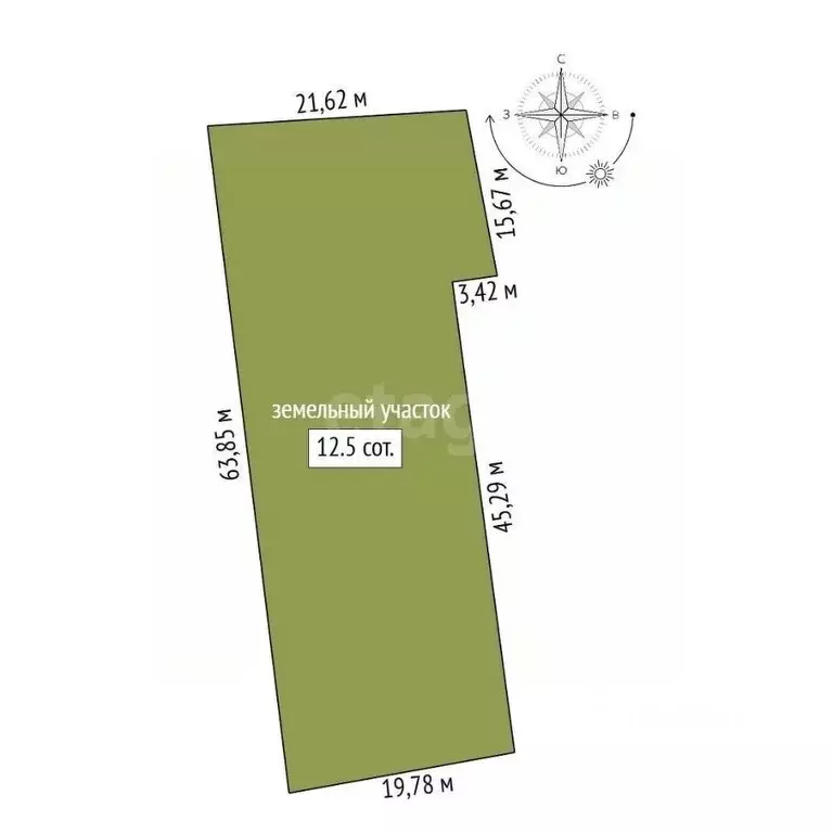 Участок в Амурская область, Благовещенск  (12.5 сот.) - Фото 2