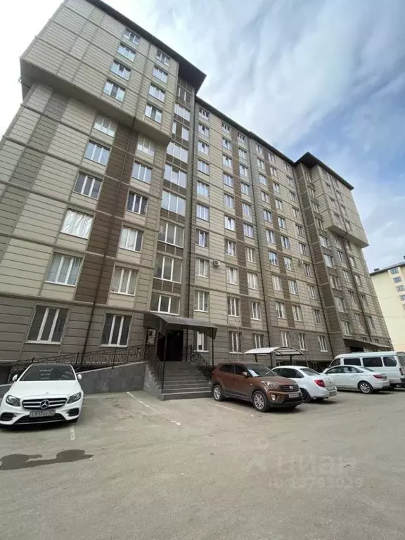 1-к кв. Кабардино-Балкария, Нальчик ул. Шарданова, 46 (51.0 м) - Фото 1