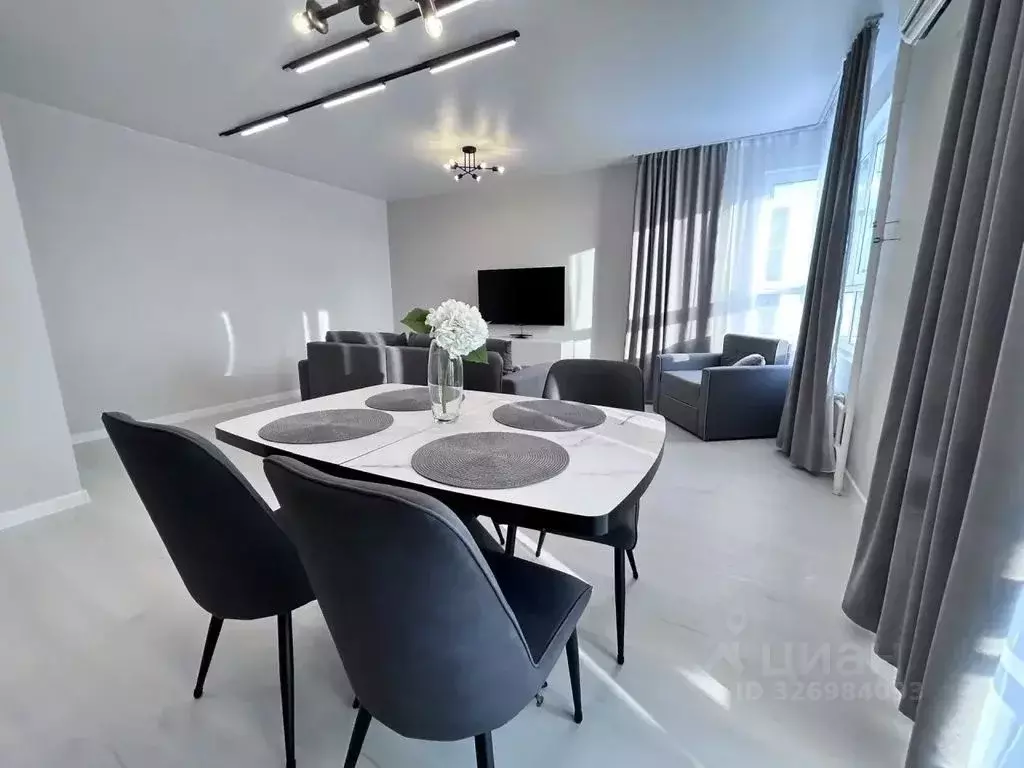 2-к кв. Новосибирская область, Обь Геодезическая ул., 6Вк2 (53.0 м) - Фото 1