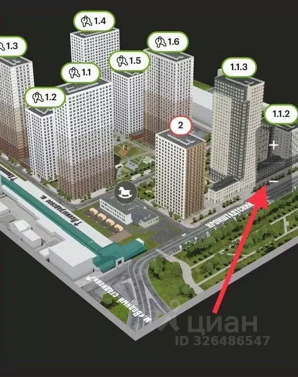 Помещение свободного назначения в Москва Кронштадтский бул., 13/2к2 ... - Фото 2