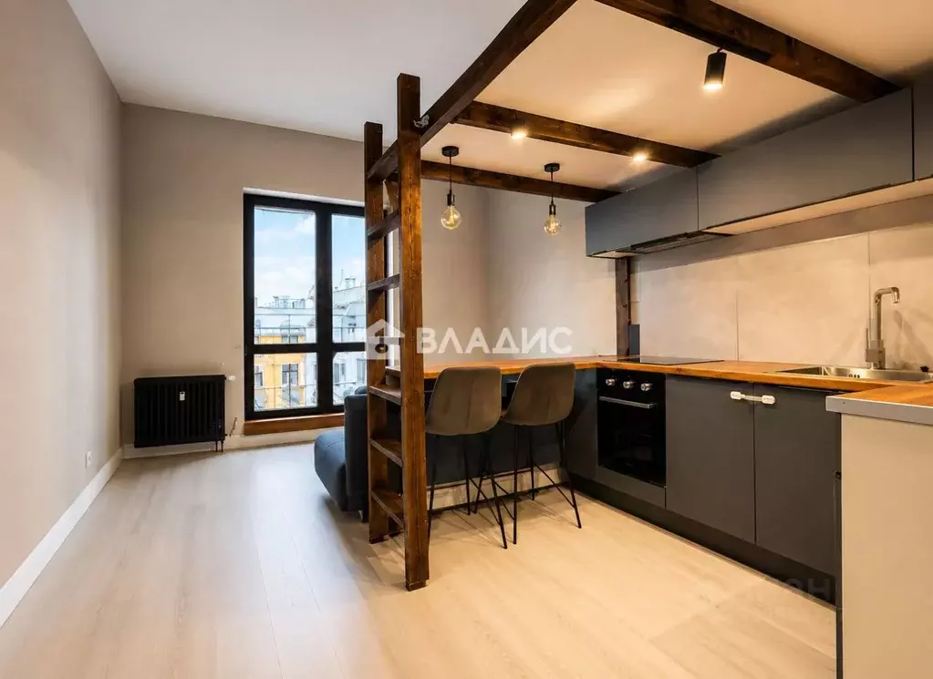 Студия Санкт-Петербург ул. Орбитальная, 9к1 (20.4 м) - Фото 1