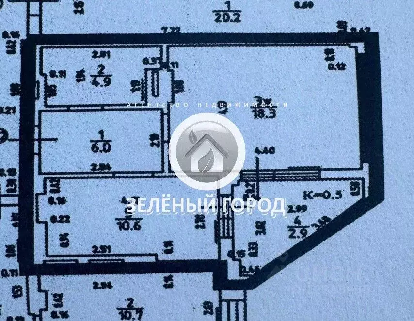 1-к кв. Калининградская область, Калининград Батальная ул., 69В (39.8 ... - Фото 1