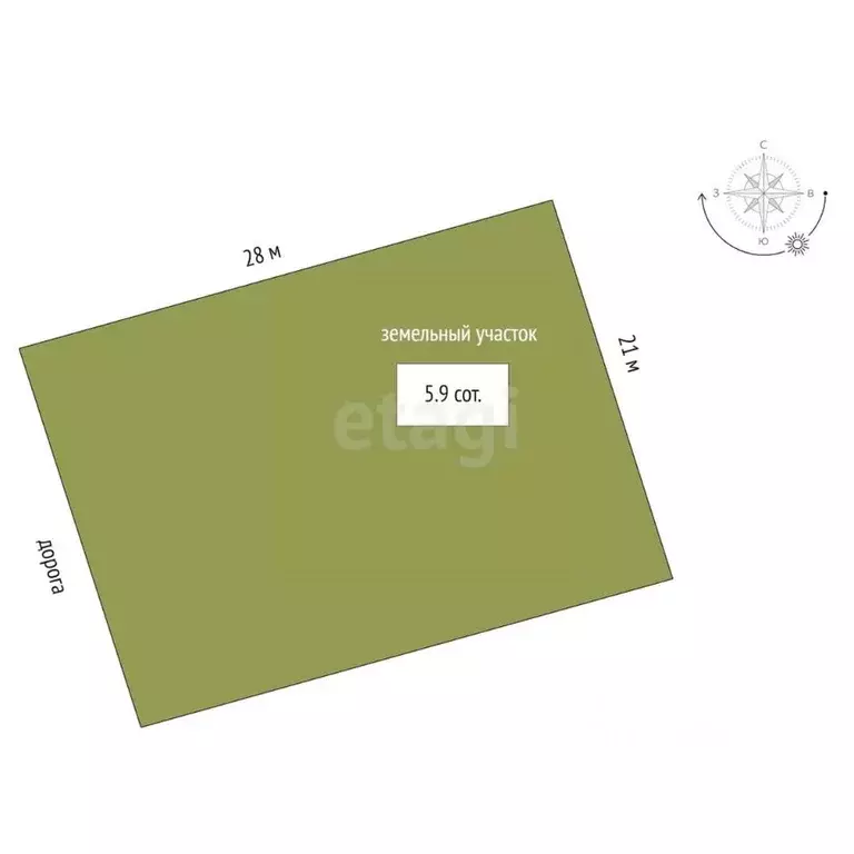 Участок в Ростовская область, Аксайский район, Большелогское с/пос, ... - Фото 2