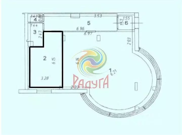 Офис в Ивановская область, Иваново ул. Колотилова, 38 (17 м) - Фото 2