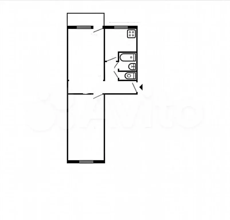 2-к. квартира, 55 м, 5/16 эт. - Фото 0
