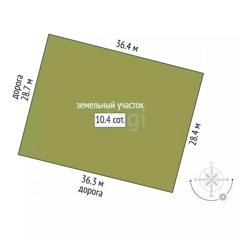 Участок в Костромская область, Кострома ул. Владимира Люсина (10.37 ... - Фото 2