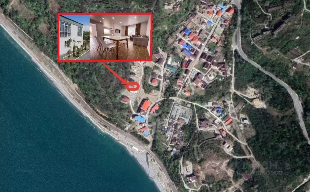 Коттедж в Краснодарский край, Сочи Главная ул., 7А/25А (154 м) - Фото 0