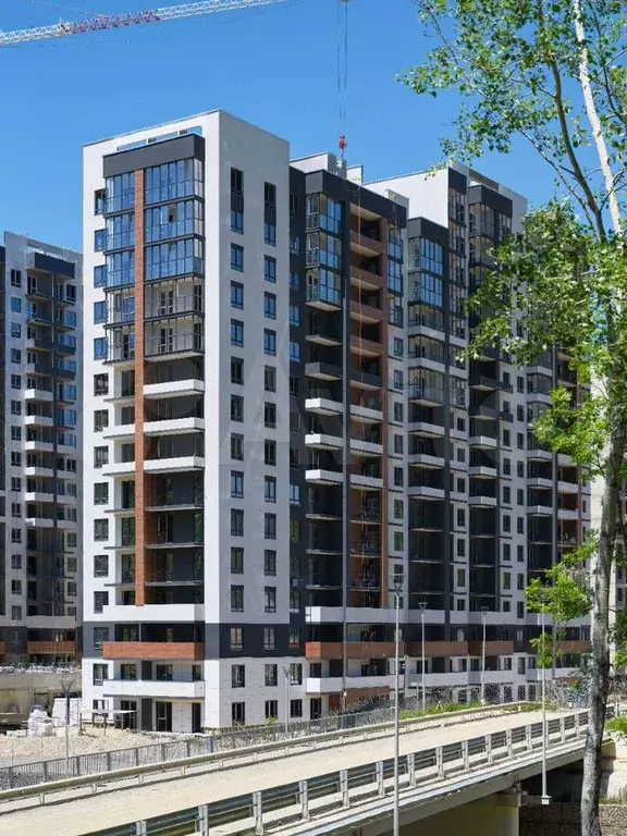 Квартира-студия, 36,9 м, 4/17 эт. - Фото 0