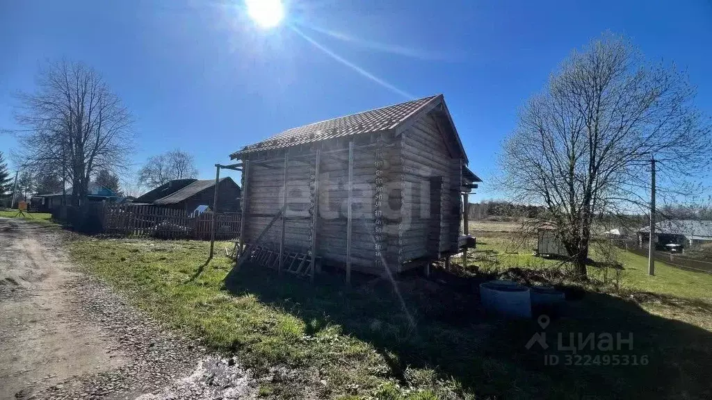 Дом в Вологодская область, Грязовецкий муниципальный округ, д. Большое ... - Фото 1