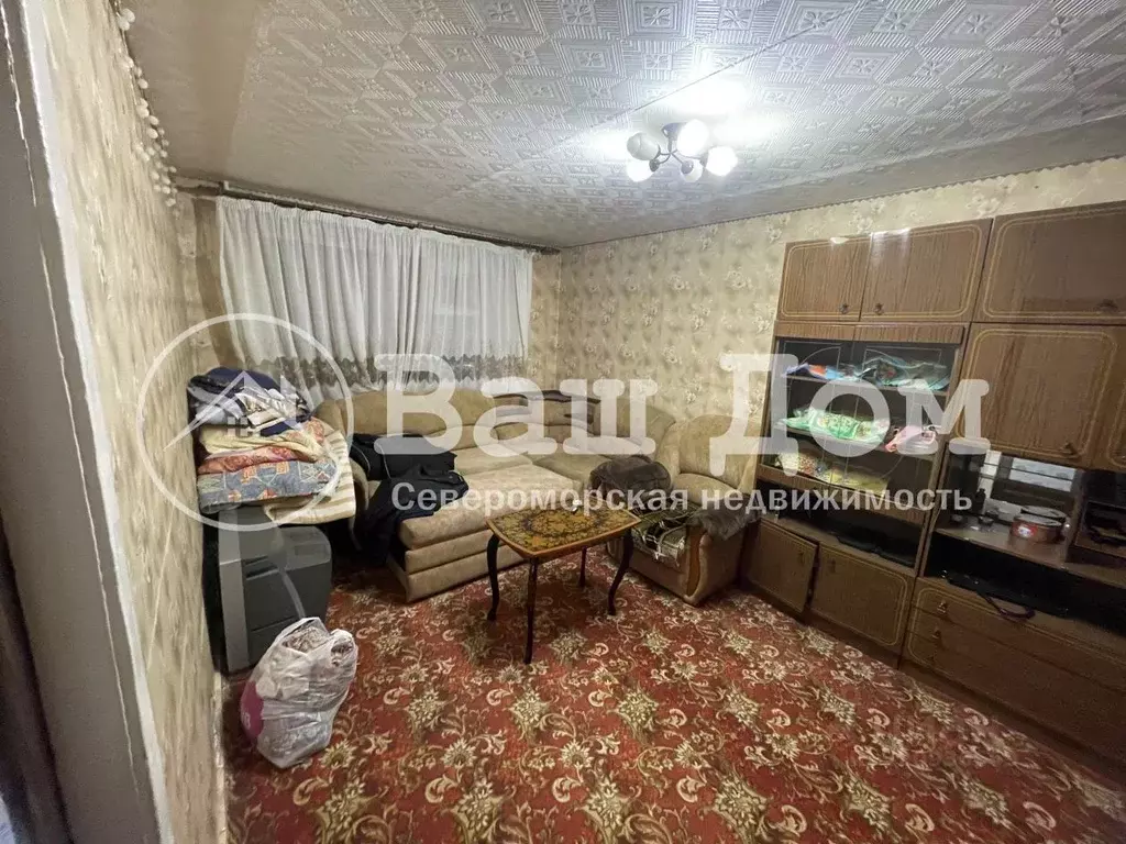1-к кв. Мурманская область, Североморск ул. Колышкина, 1 (32.0 м) - Фото 1