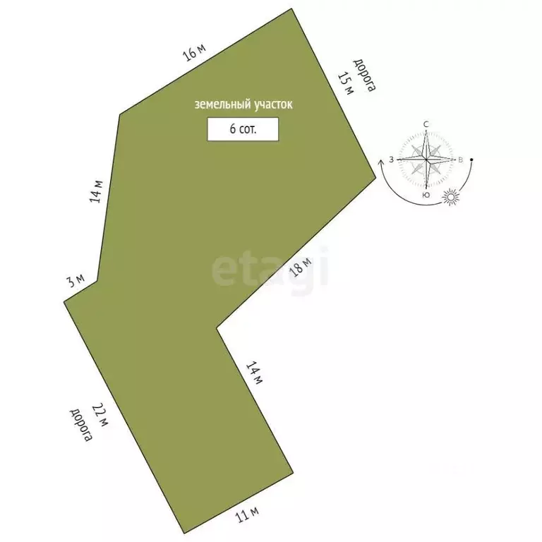 Участок в Севастополь ул. Мечникова (6.0 сот.) - Фото 1