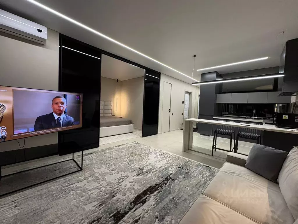 1-к кв. Татарстан, Казань ул. Алексея Козина, 2 (45.0 м) - Фото 2