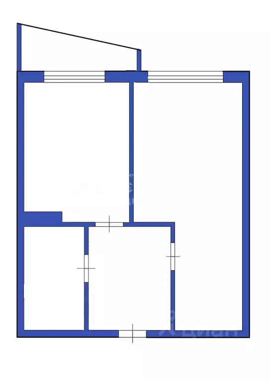 1-к кв. Кемеровская область, Ленинск-Кузнецкий просп. Текстильщиков, ... - Фото 2