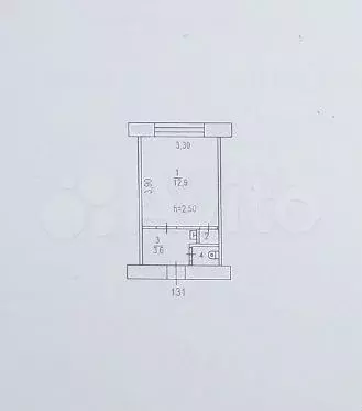 Комната 18,2м в 1-к., 3/5эт. - Фото 1