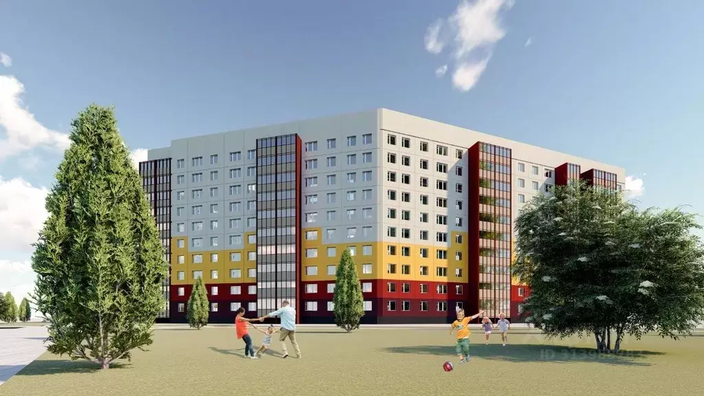 2-к кв. Псковская область, Псков ул. Крестки, 9 (63.16 м) - Фото 1