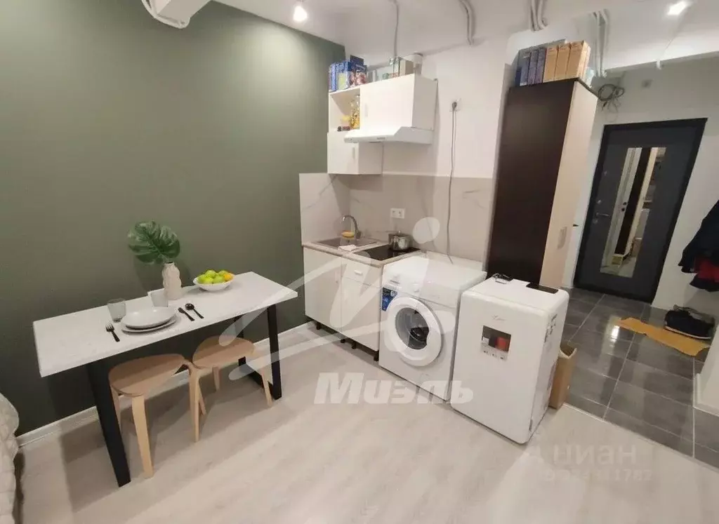 Студия Москва ул. Клары Цеткин, 18к3 (20.4 м) - Фото 2