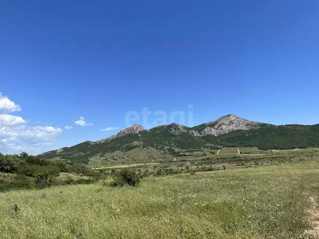 Участок в Крым, Феодосия муниципальный округ, Щебетовка пгт  (8.33 ... - Фото 1