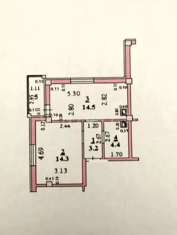 1-к кв. Липецкая область, Липецкий муниципальный округ, с. Подгорное, ... - Фото 2