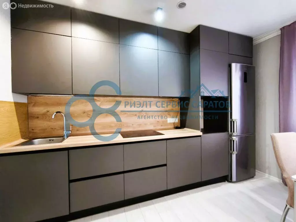 1-комнатная квартира: Саратов, улица имени Н.Г. Чернышевского, 52Б ... - Фото 2