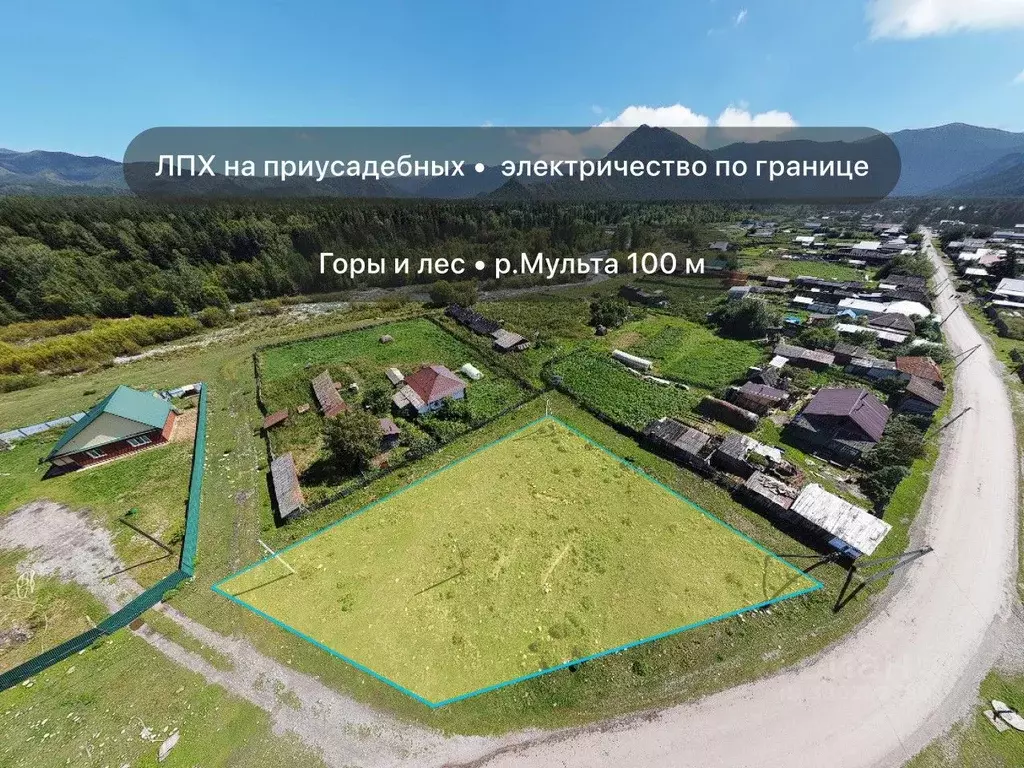 Дом в Алтай, Усть-Коксинский район, с. Мульта Центральная ул. (36 м) - Фото 2