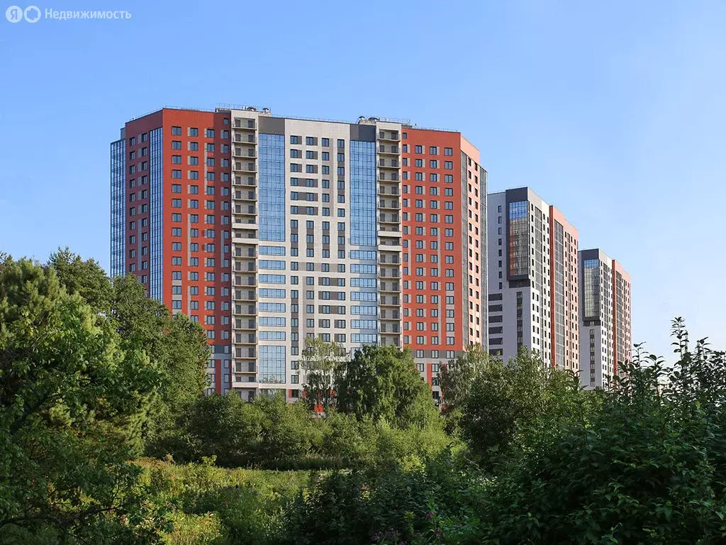 2-комнатная квартира: посёлок Парголово, Заречная улица, 10 (41 м) - Фото 1