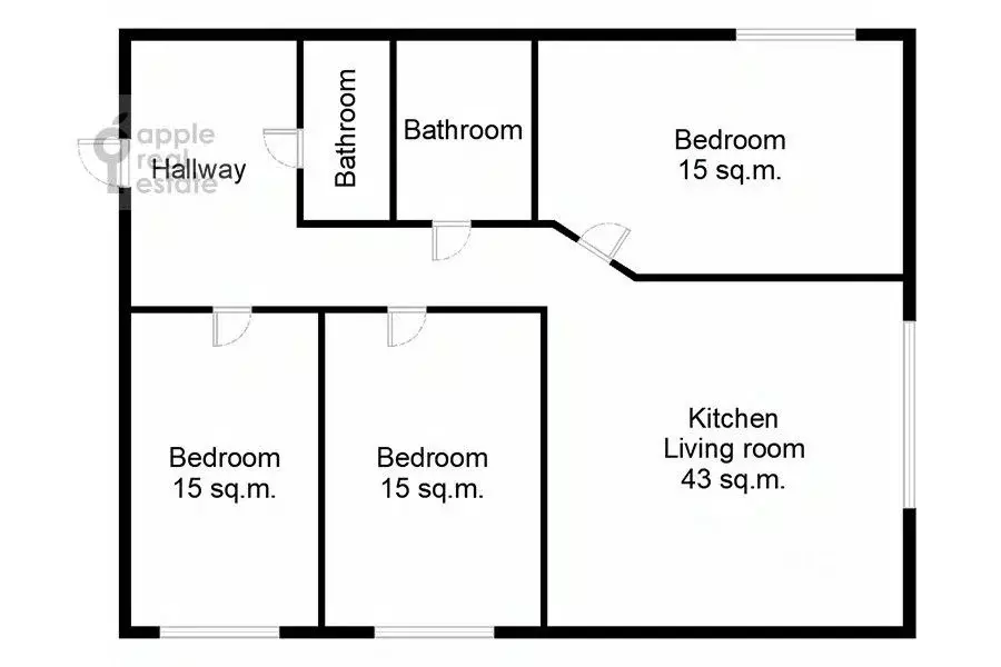 4-к кв. Москва Севастопольский просп., 28к7 (112.0 м) - Фото 2