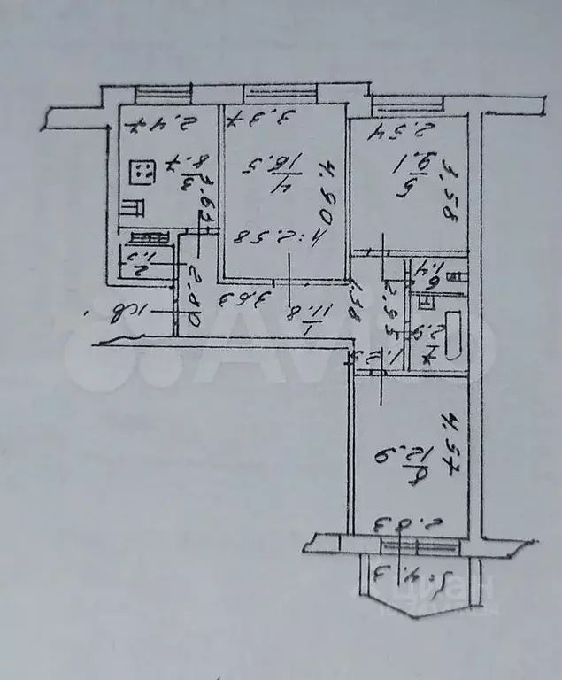 3-к кв. Ростовская область, Ростов-на-Дону ул. Еременко, 60/6 (64.8 м) - Фото 0