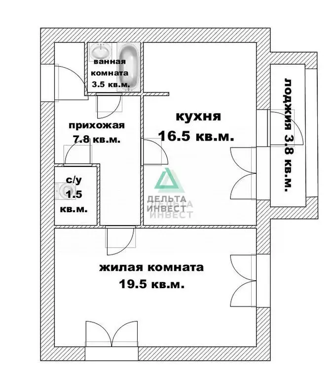 2-комнатная квартира: Уфа, улица Рихарда Зорге, 15/3 (53 м) - Фото 0