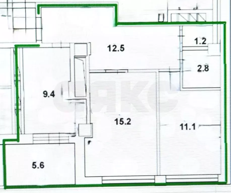 2-к кв. Ростовская область, Ростов-на-Дону ул. Зорге, 9 (59.0 м) - Фото 1