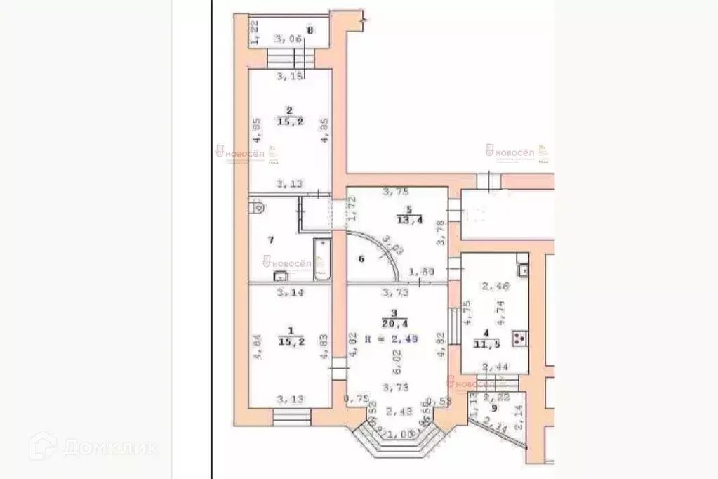 Продаётся 3-к квартира, 90 м - Фото 1