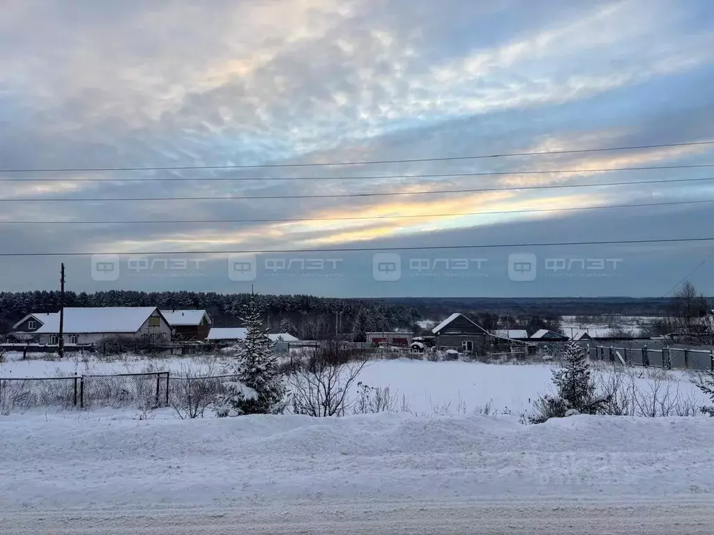 Участок в Татарстан, Высокогорский район, д. Чернышевка Дорожная ул. ... - Фото 1