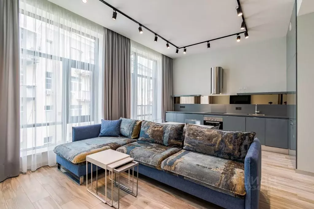 Студия Москва ул. 3-я Ямского Поля, 9к2 (42.0 м) - Фото 1