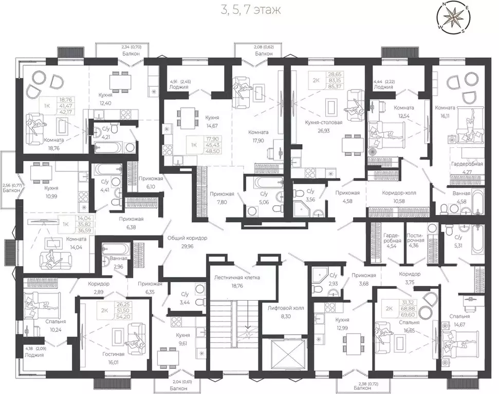 1-к кв. Алтай, Майминский район, с. Майма ул. Энергетиков (42.17 м) - Фото 2