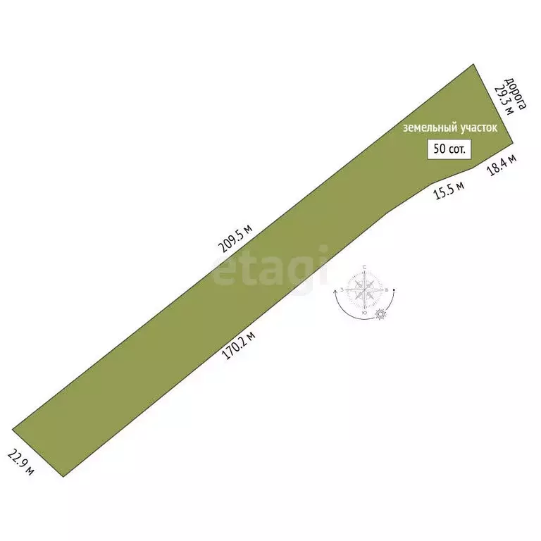 Участок в Калужская область, Медынский муниципальный округ, сельское ... - Фото 1