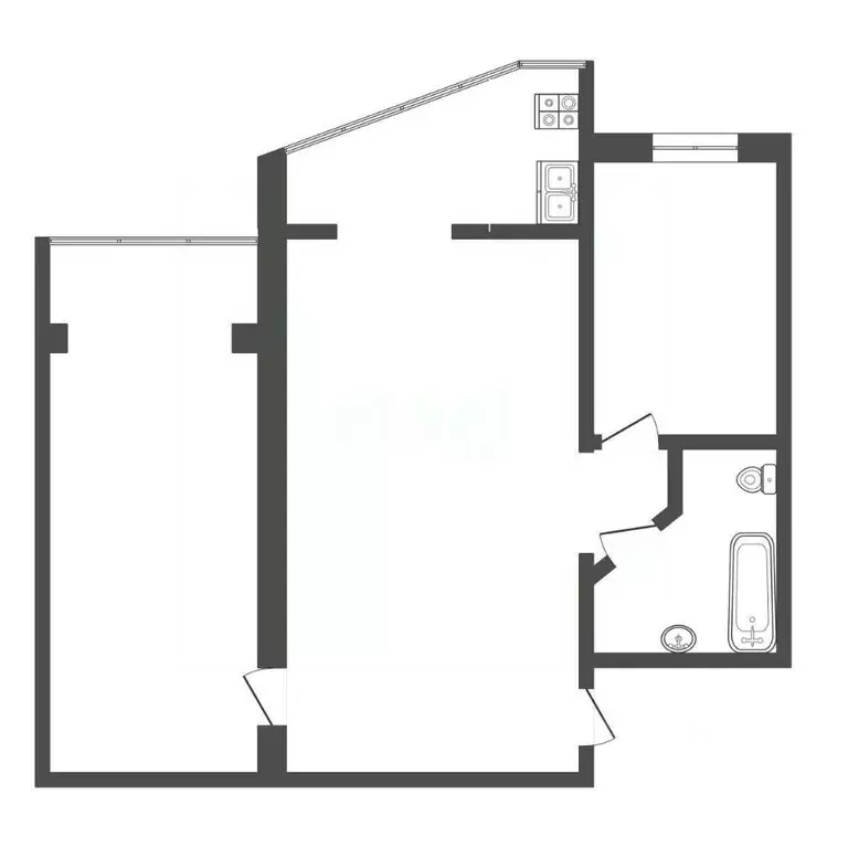 2-к кв. Московская область, Реутов ул. Октября, 1 (78.3 м) - Фото 2