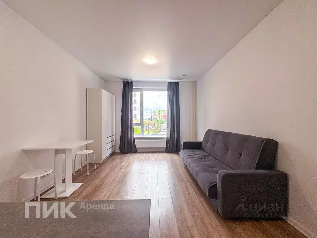 Студия Москва ул. Братьев Бромлей, 3 (20.7 м) - Фото 2