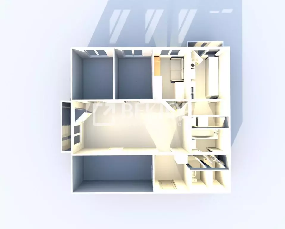 Комната Ярославская область, Ярославль Алмазная ул., 1 (17.0 м) - Фото 2