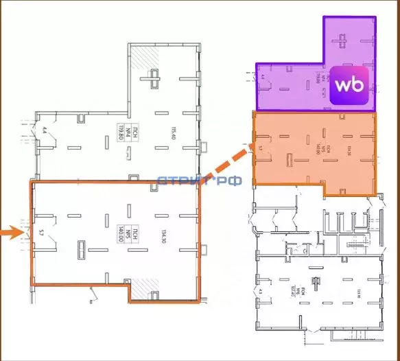 Торговая площадь в Московская область, Ленинский городской округ, д. ... - Фото 2