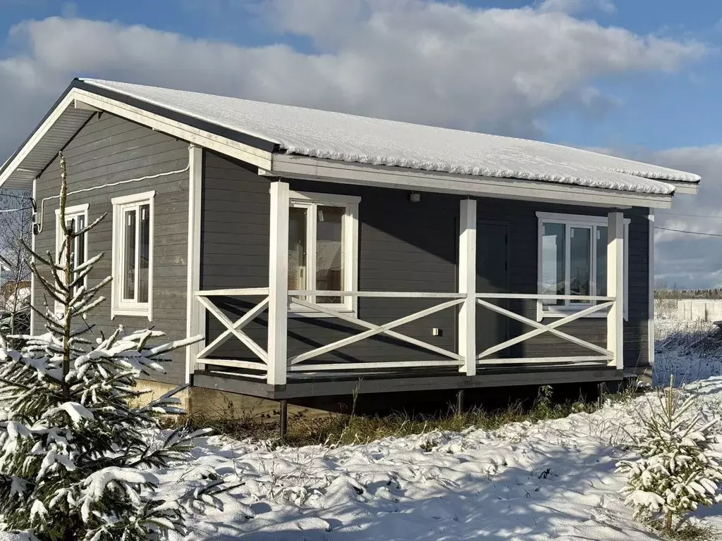 Дом в Ленинградская область, Волосовский район, Клопицкое с/пос, д. ... - Фото 1